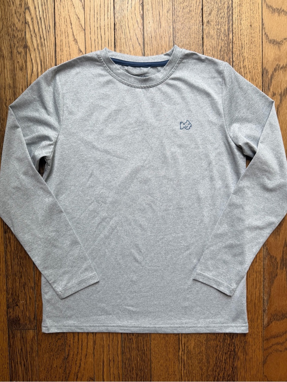 Prodoh Long-Sleeve Performance Shirt - Light Gray S (8-10)